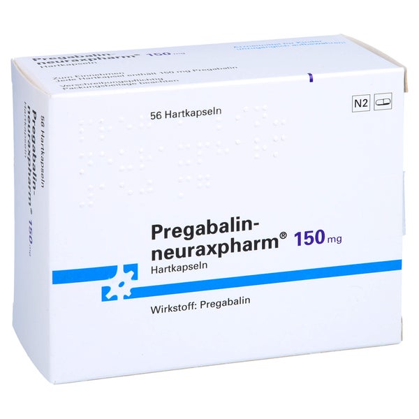 PREGABALIN-neuraxpharm 150 mg Hartkapseln 56 St