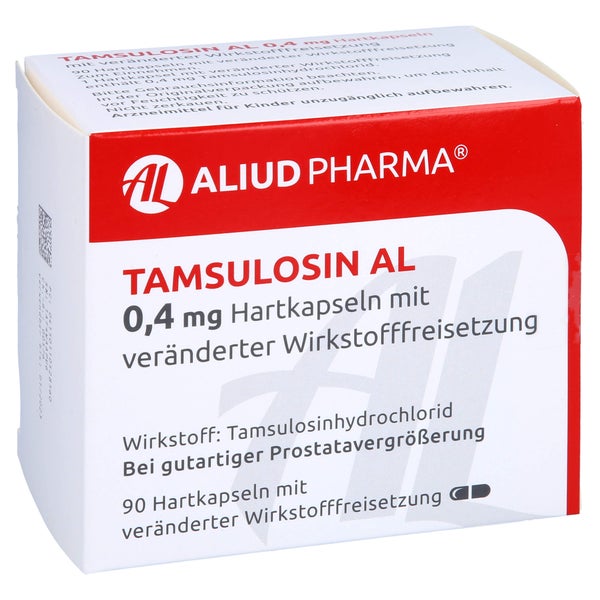 TAMSULOSIN AL 0,4 mg Hartk.m.veränd.Wst.-Frs. 90 St