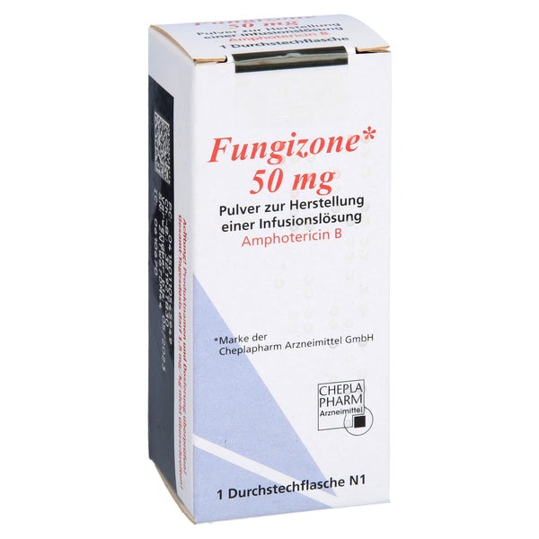FUNGIZONE 50 mg Pulver z.Herst.e.Infusionslsg. 1 St