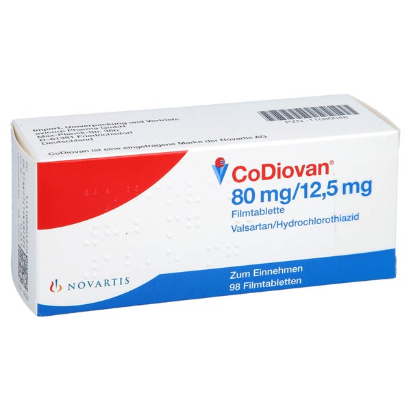 Codiovan 80 Mg/12,5 mg Filmtabletten 98 St