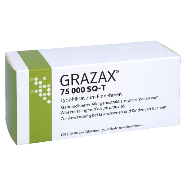 GRAZAX 75.000 SQ-T Lyo-Tab.Lyophilisat z.Einnehmen 100 St