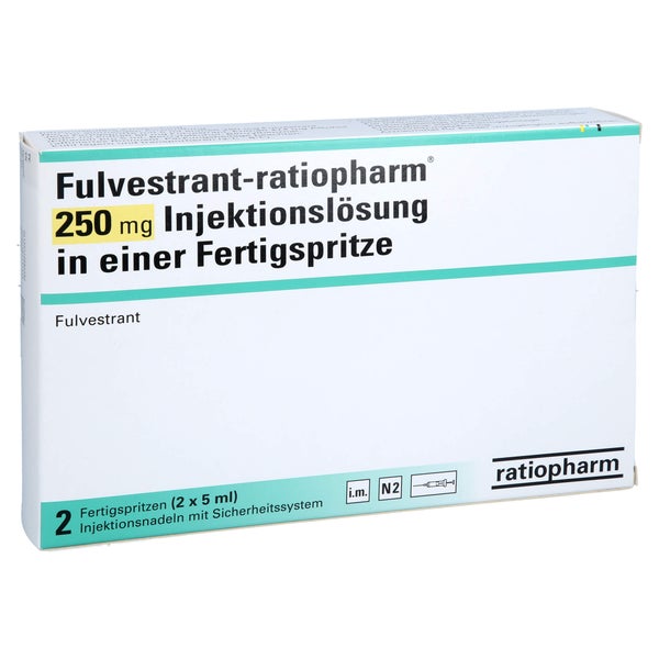 FULVESTRANT-ratiopharm 250 mg/5 ml Inj.-Lsg.i.e.FS 2X5 ml