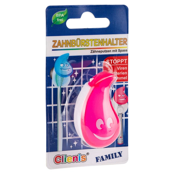 Clienis Zahnbürstenhalter M.saugnapf 1 St