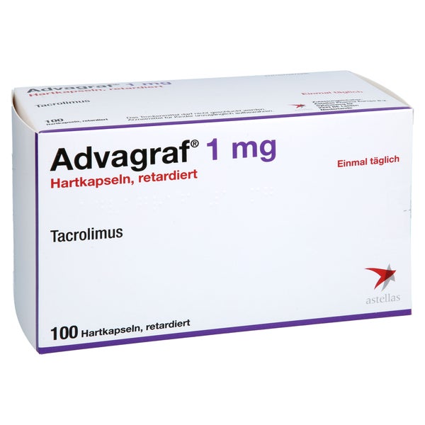 Advagraf 1 mg Hartkapseln retardiert 100 St