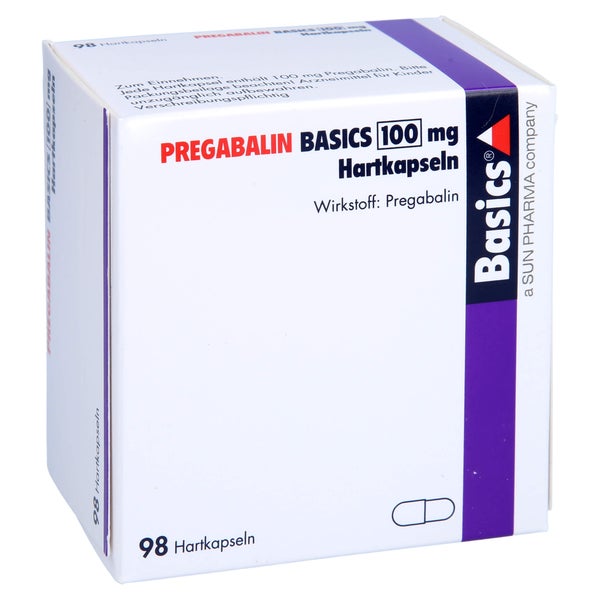 Pregabalin Basics 100 mg Hartkapseln 98 St