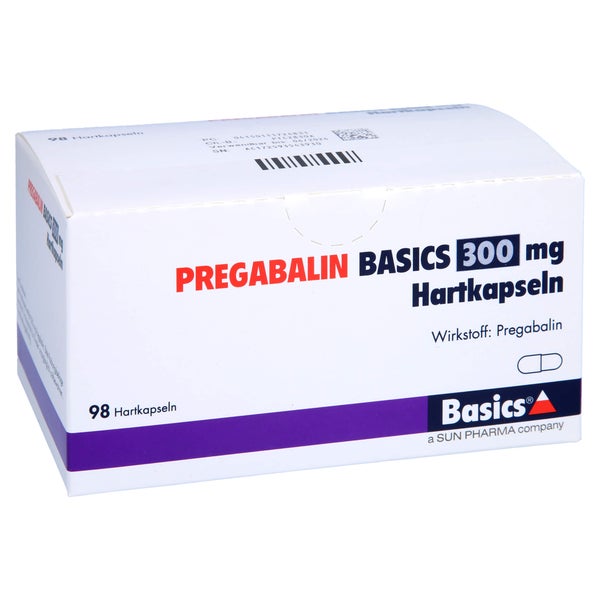 Pregabalin Basics 300 mg Hartkapseln 98 St