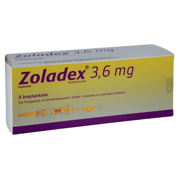 ZOLADEX 3,6 mg Implantat in einer Fertigspritze 3X1 St
