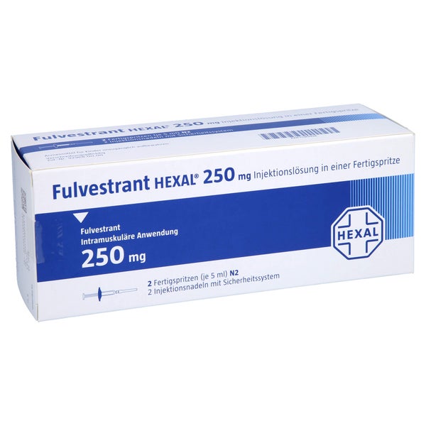 FULVESTRANT HEXAL 250 mg/5 ml Inj.-Lsg.i.e.F.-Sp. 2 St