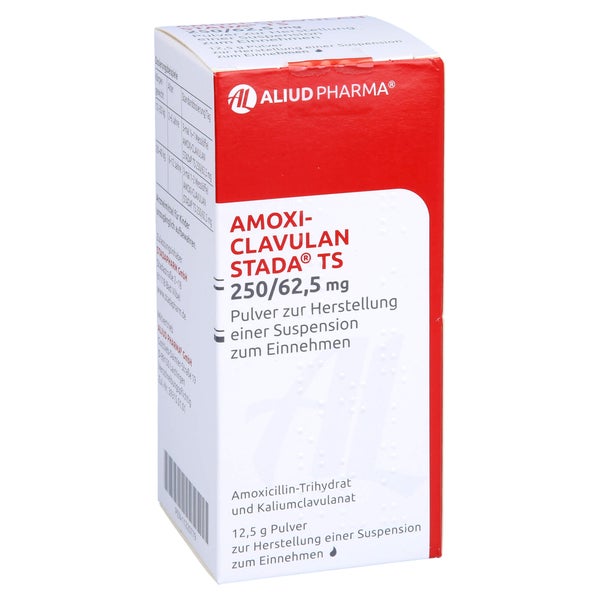AMOXI-CLAVULAN STADA TS 250/62,5mg P.Sus.H.ALIUD 100 ml
