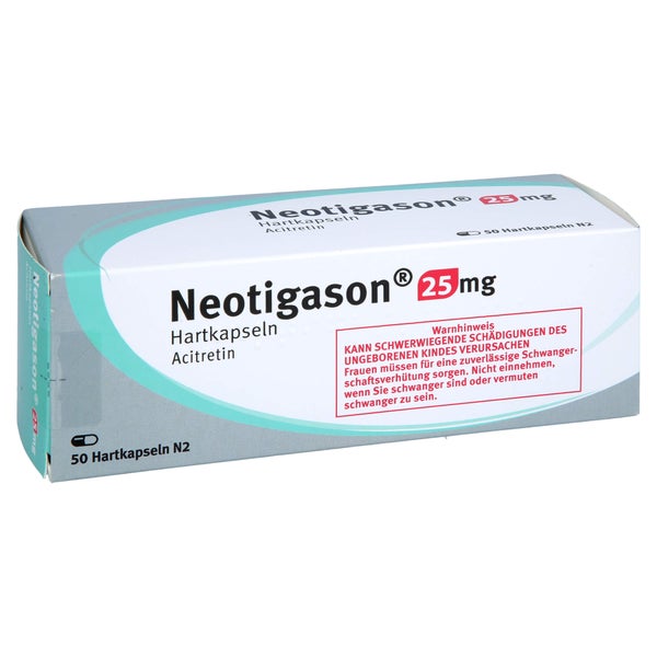 Neotigason 25 mg Hartkapseln 50 St