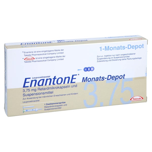 ENANTONE Monats-Depot 3,75 mg 2-Kammerspr.RMS 1X1 ml
