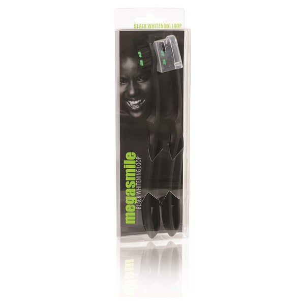 Megasmile Loop Black whitening Zahnb. 4- 2 St
