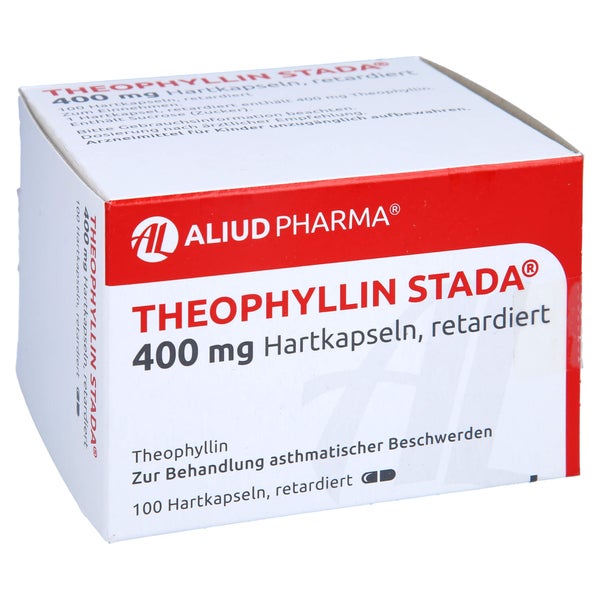 THEOPHYLLIN STADA 400 mg Hartkaps.retardiert ALIUD 100 St