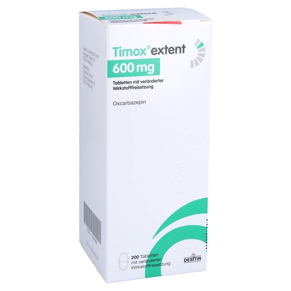 TIMOX extent 600 mg Tab.m.veränd.Wirkst.-Frs. 200 St