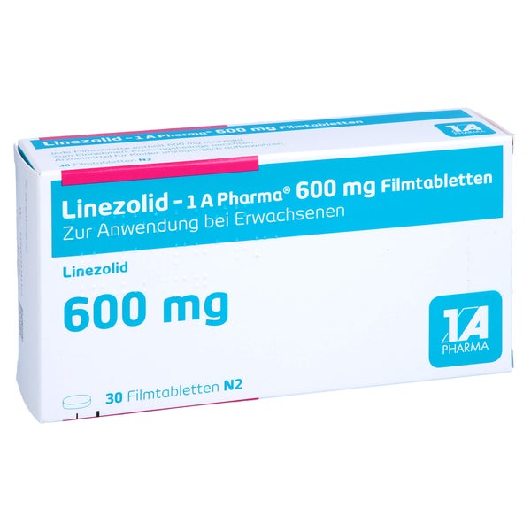 LINEZOLID-1A Pharma 600 mg Filmtabletten 30 St