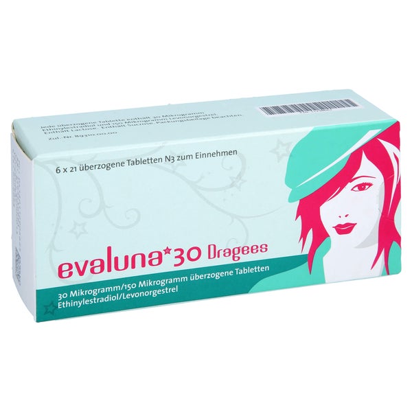 Evaluna 30 Dragees 6X21 St