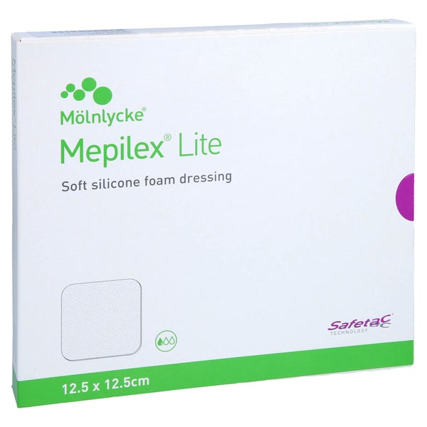Mepilex Lite Schaumverband 12,5x12,5 cm 5 St
