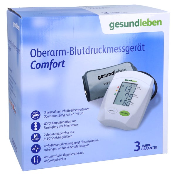 Gesund Leben Oberarm-blutdruckmessgerät 1 St