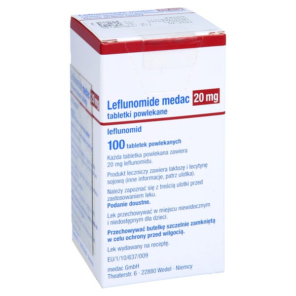 Leflunomid Medac 20 mg Filmtabletten 100 St