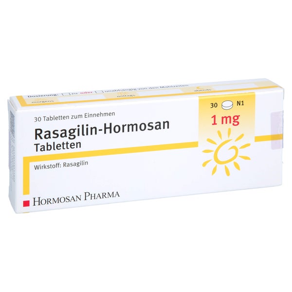 Rasagilin Hormosan 1 mg Tabletten 30 St