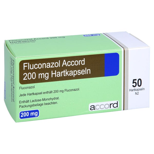 Fluconazol Accord 200 mg Hartkapseln 50 St