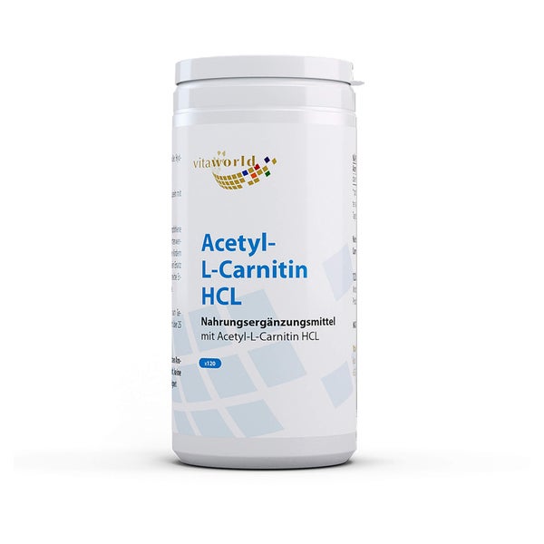 Acetyl-l-carnitin HCL Kapseln 120 St