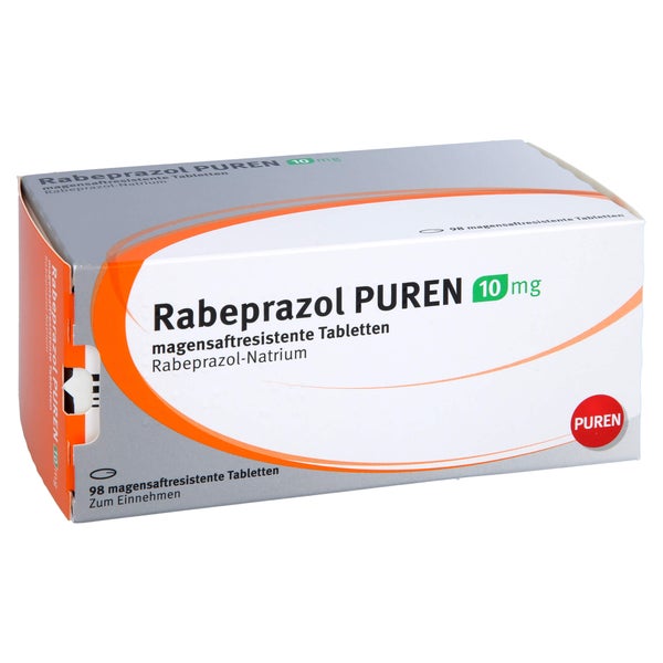 RABEPRAZOL PUREN 10 mg magensaftres.Tabletten 98 St