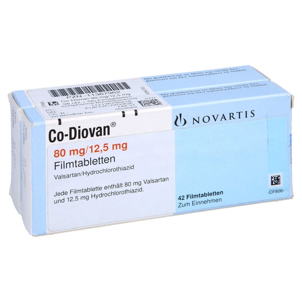 Codiovan 80 Mg/12,5 mg Filmtabletten 98 St