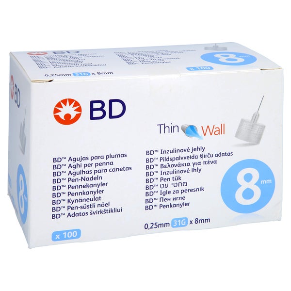 BD Pen-nadeln 0,25x8 mm 100 St