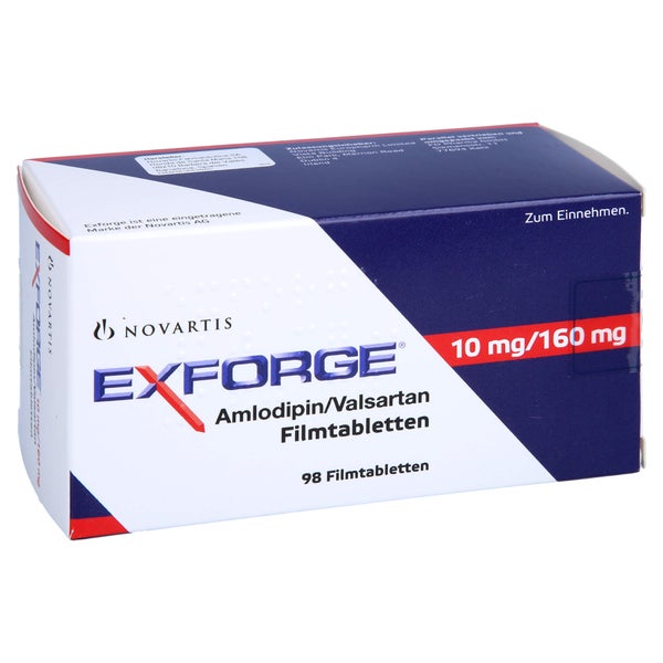 Exforge 10 Mg/160 mg Filmtabletten 98 St