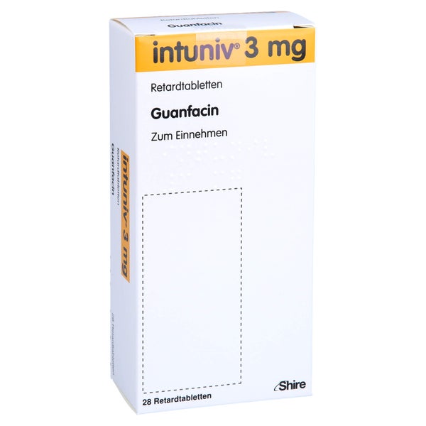 Intuniv 3 mg Retardtabletten 28 St