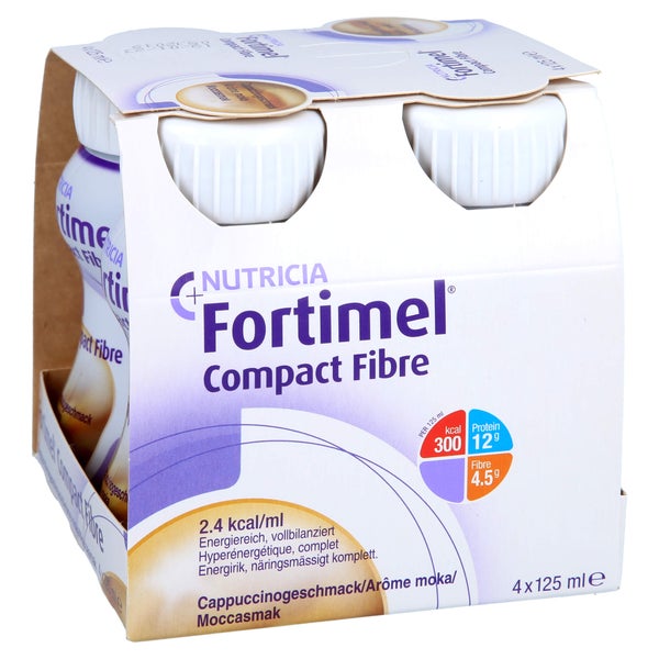 Fortimel Compact Fibre Cappuccino 8X4X125 ml