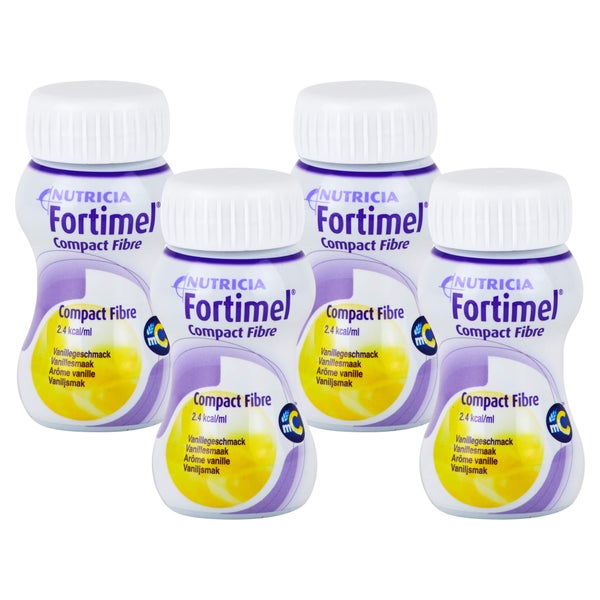 Fortimel Compact Fibre Vanille 4X125 ml