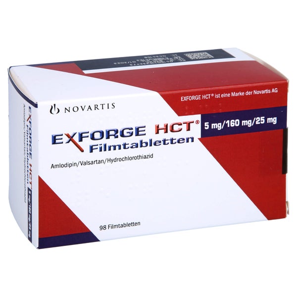 EXFORGE HCT 5 mg/160 mg/25 mg Filmtabletten 98 St