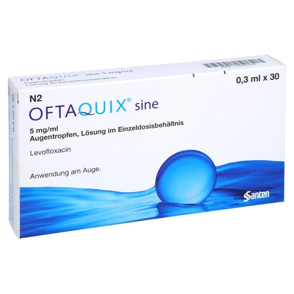 OFTAQUIX sine 5 mg/ml Augentropfen i.Einzeldosisb. 30X0,3 ml