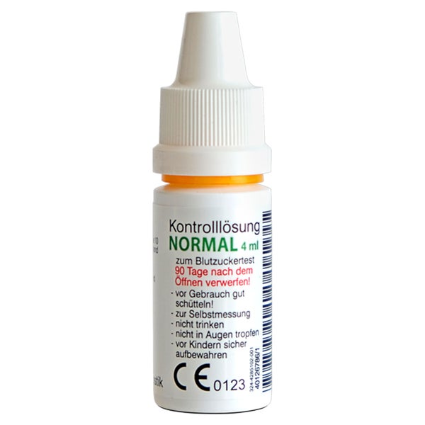 Gluco TEST DUO Kontrolllösung normal 4 ml
