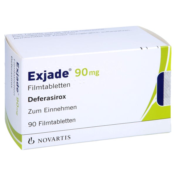 Exjade 90 mg Filmtabletten 90 St