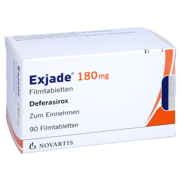 Exjade 180 mg Filmtabletten 90 St