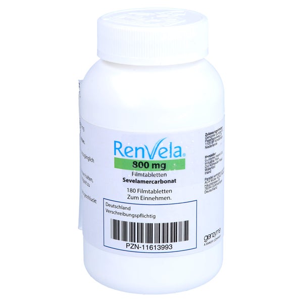 Renvela 800 mg Filmtabletten 180 St
