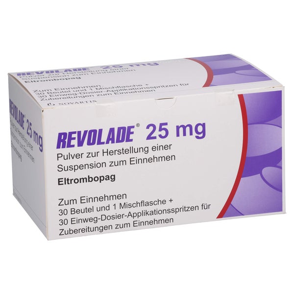 REVOLADE 25 mg Pulver z.Herstell.e.Susp.z.Einn. 30 St