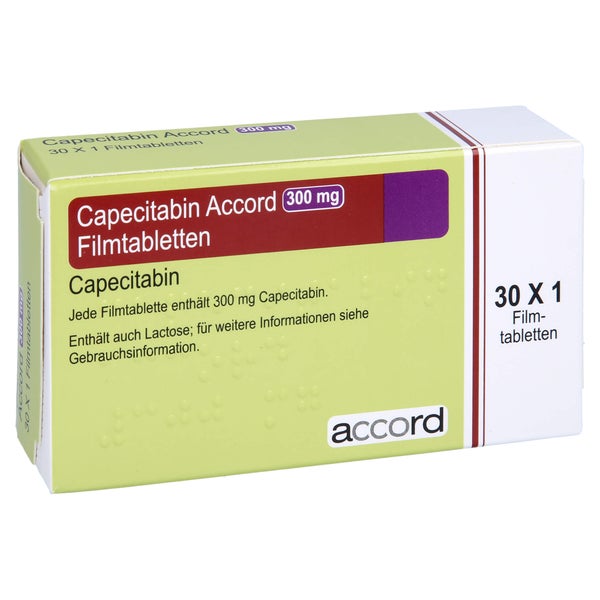 Capecitabin Accord 300 mg Filmtabletten 30 St
