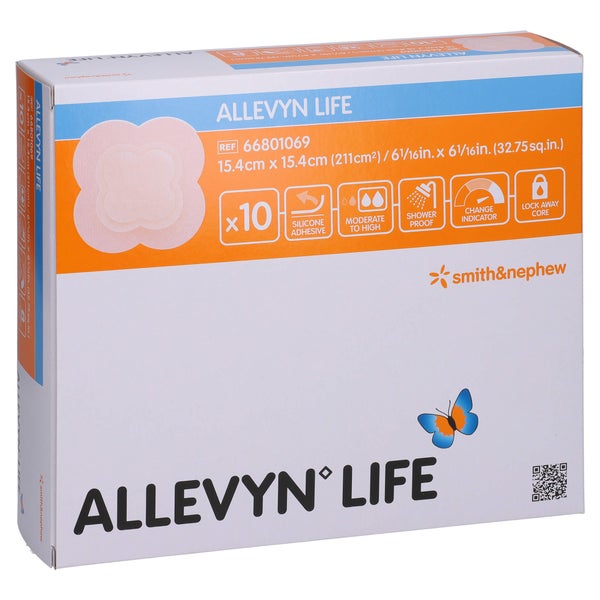 Allevyn Life 15,4x15,4 cm Silikonschaumv 10 St