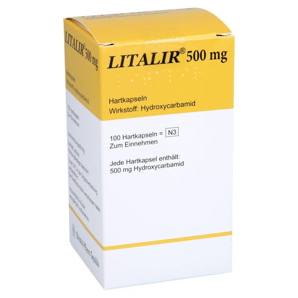 Litalir 500 mg Hartkapseln 100 St