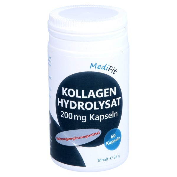 Kollagen Hydrolysat 200 mg Kapseln MediF 60 St