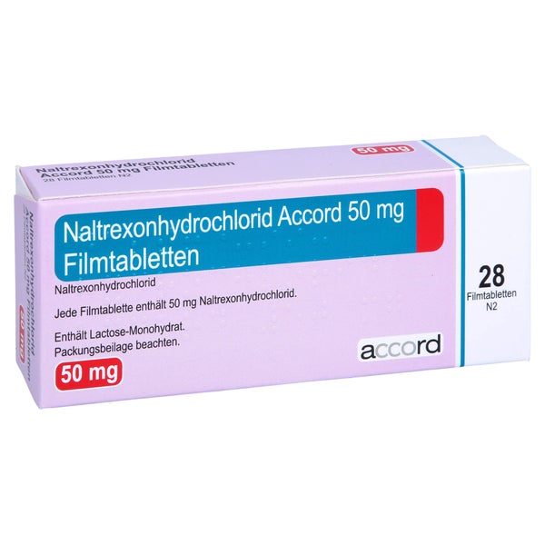 NALTREXONHYDROCHLORID Accord 50 mg Filmtabletten 28 St