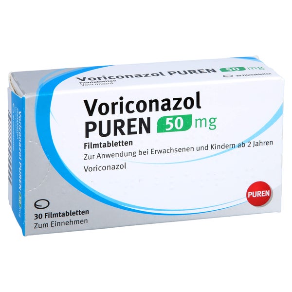 Voriconazol Puren 50 mg Filmtabletten 30 St