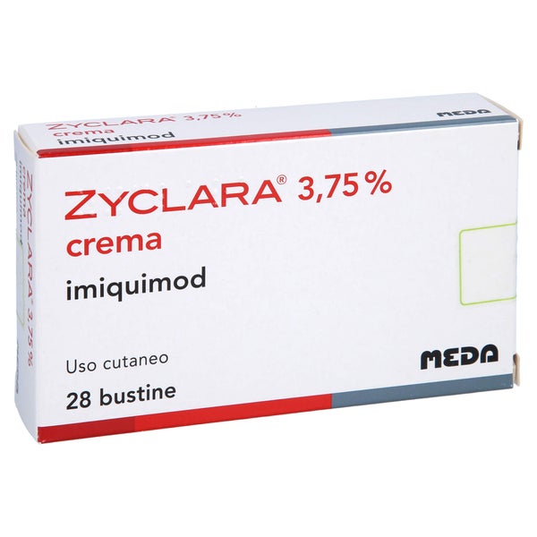 Zyclara 3,75% Creme Sachets 28 St