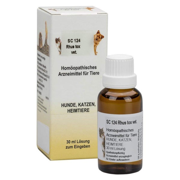 SC 124 Rhus tox Lösung f.Heimtiere/Hunde 30 ml