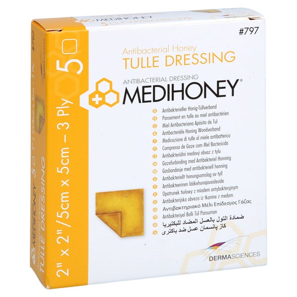 Medihoney Antibakterieller Tüllverband 5 St