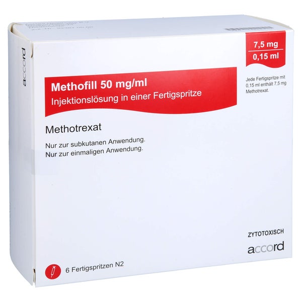 METHOFILL 7,5 mg (50 mg/ml) Inj.-Lsg.i.e.F.-Sp. 6 St